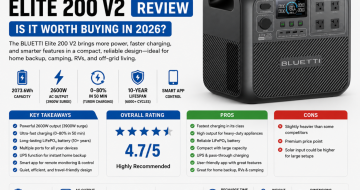 BLUETTI Elite 200 V2 Review