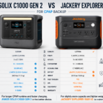 Anker SOLIX C1000 Gen 2 vs Jackery 1000 V2 for CPAP