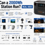 what can a 2000Wh power station run