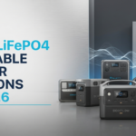 Five LiFePO4 portable power stations for home backup and outdoor adventures