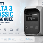 EcoFlow DELTA 3 Classic portable power station used for home backup and outdoor power