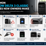EcoFlow DELTA 3 Classic portable power station with solar panel and home emergency backup setup