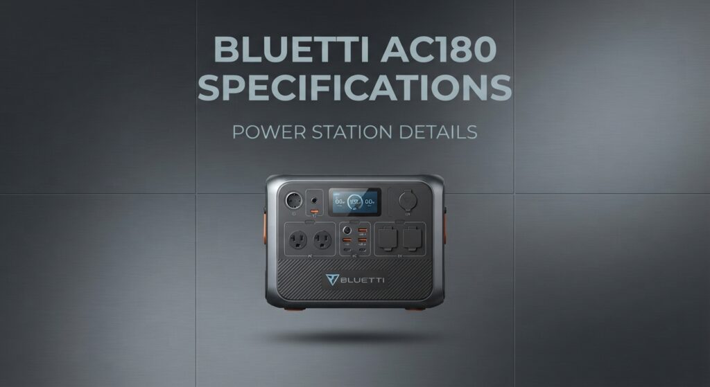 BLUETTI AC180 Amp Hours Explained