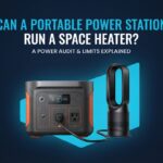 Can a portable power station run a space heater? Learn the wattage, runtime, battery size, and safety limits before using one.